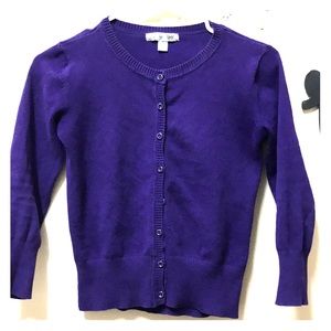🔥LAST CALL🔥 Gone July 1st ‼️Cute purple cardigan